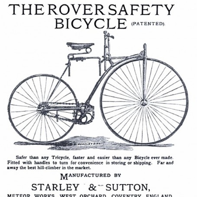 starley-rover-safety-bicycle1884